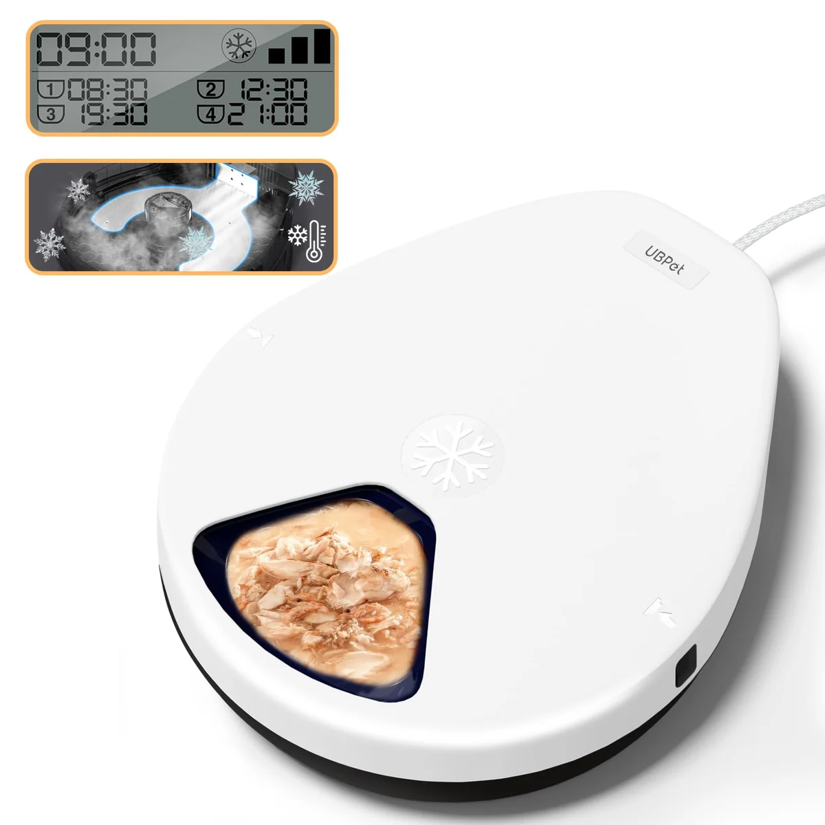 UBPET Automatic Cat Feeder Wet Food Review